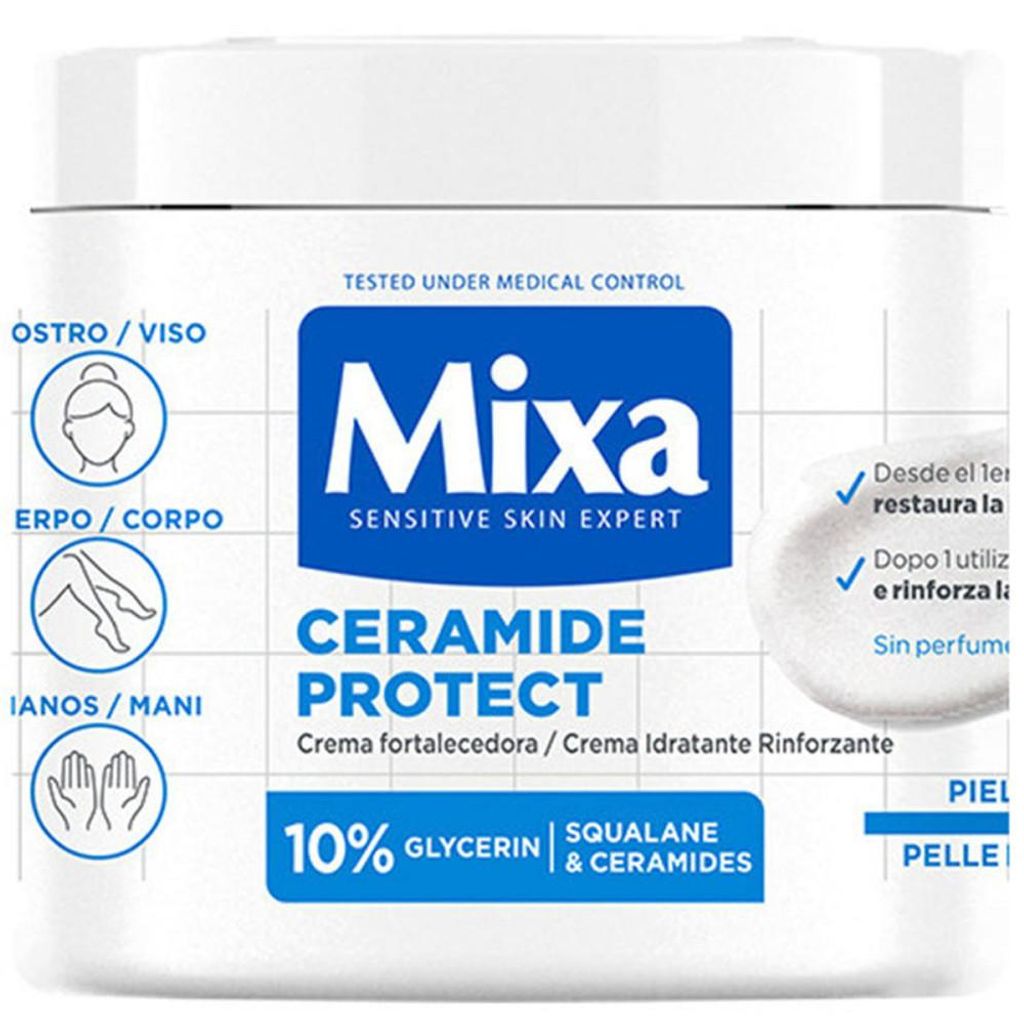 Mixa - Kräftigende Creme für trockene Haut Ceramide Protect 400 ml