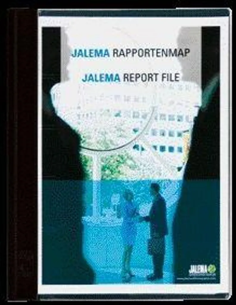 Dossier Jalema ergonomique à bande noire Schwarz pour rapport pro