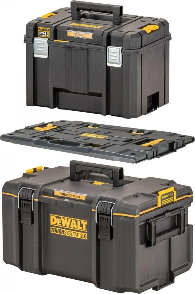 Rangement de Chantier Dewalt DS300 et TSTAK VI avec Platine Adaptateur