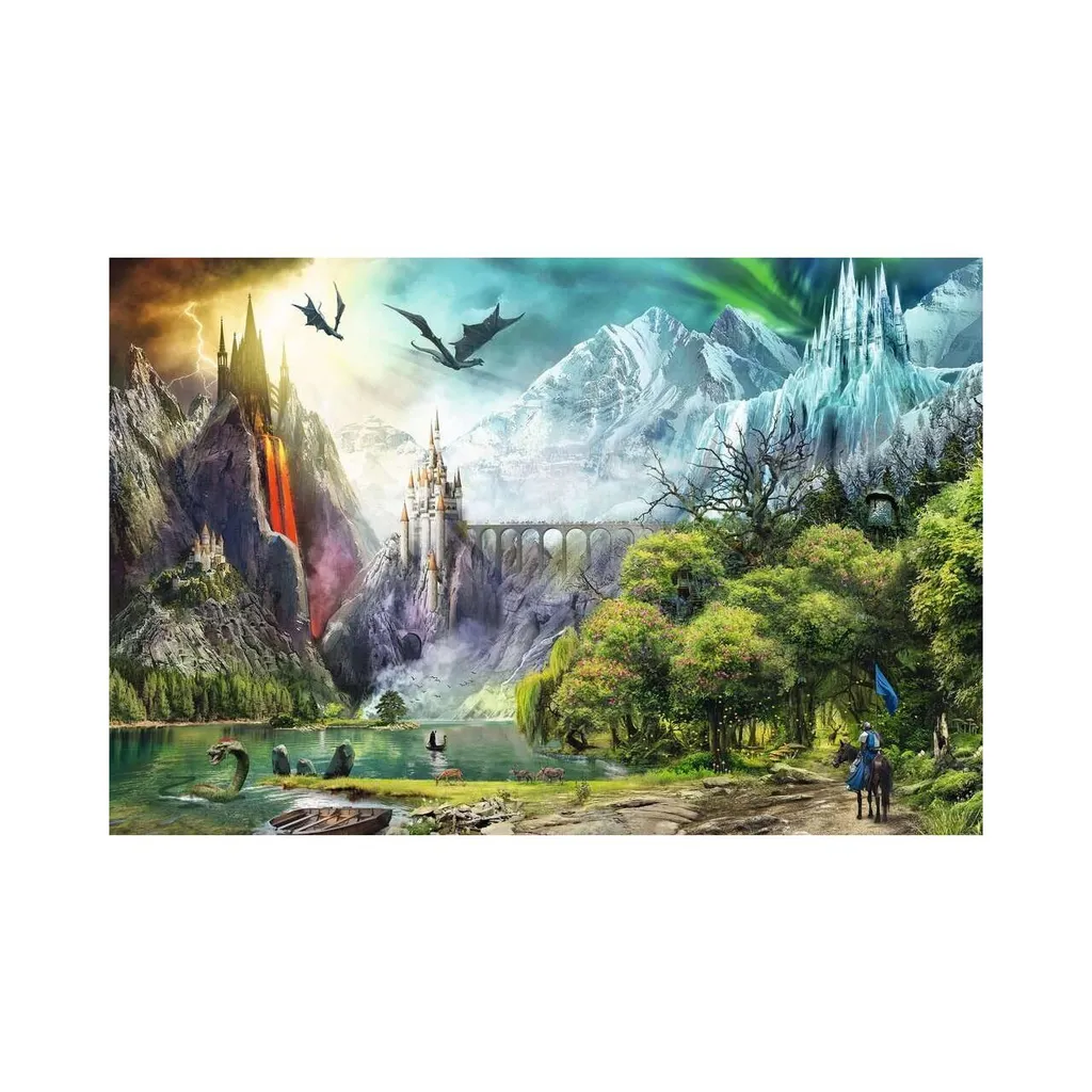 Puzzle Dragons Ravensburger 3000 pièces : le remède contre l'ennui
