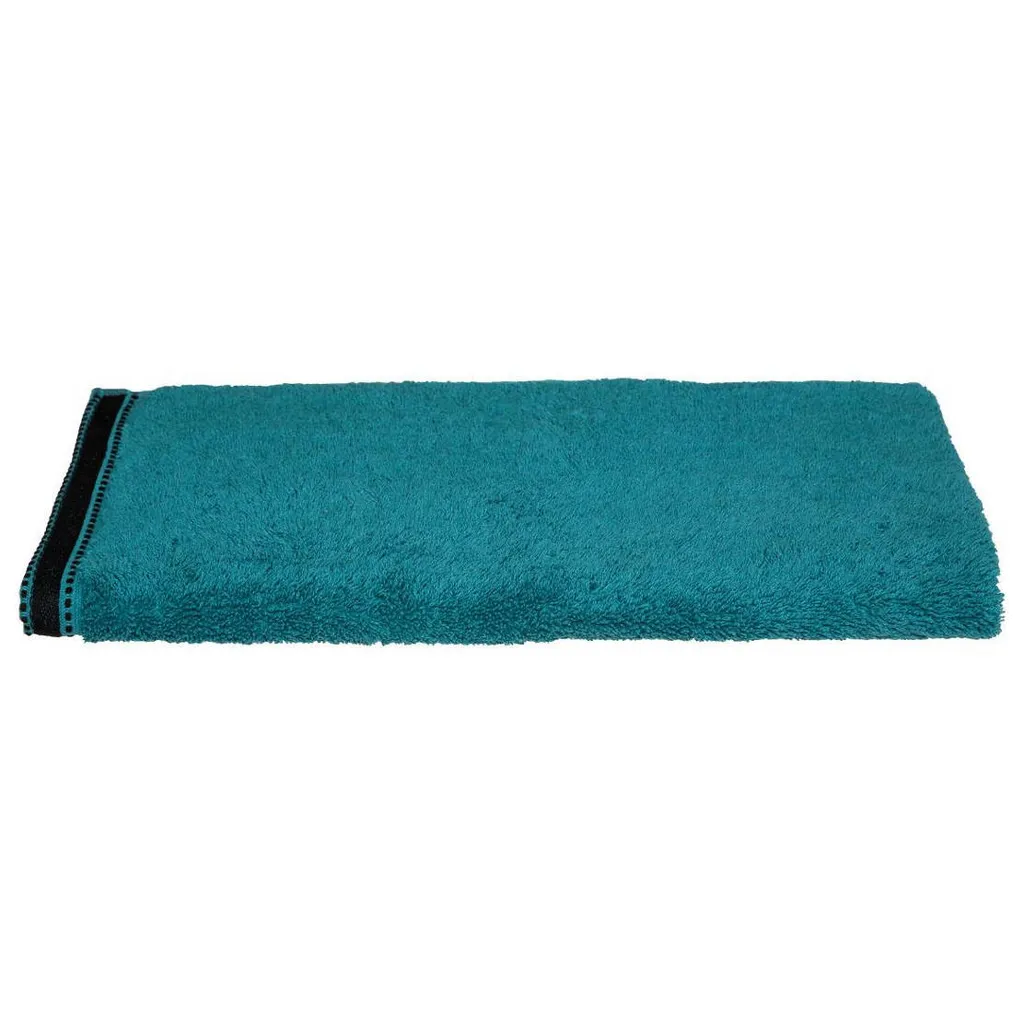 Asciugamano "Joia" - cotone 550 g/m² - blu-verde 50x90 cm - Atmosphera créateur d'intérieur