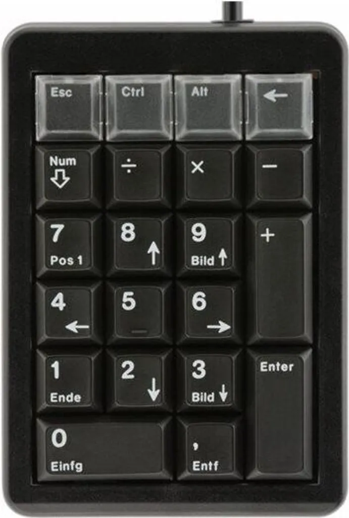 Pavé Numérique USB Cherry G84-4700 - Idéal pour Comptabilité Layout DE - 5