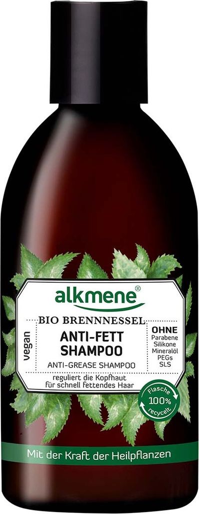 alkmene Anti Fett Haar Shampoo mit Bio Brennnessel - Produktbild