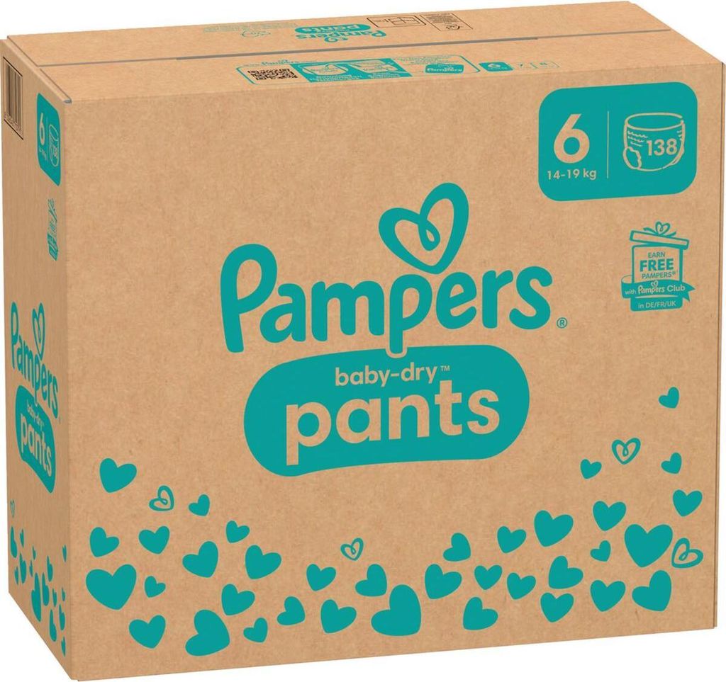 Pampers Pants Baby Dry 40710791 Gr.6 Extra Large 138St. Image du produit 
