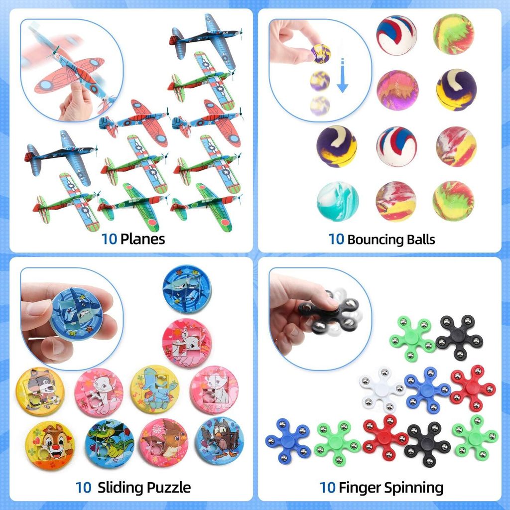 Mitgebsel Kindergeburtstag Gastgeschenke Set 140 Teile für Produktbild 4