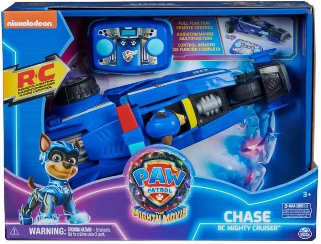 Cadeau Enfant : Voiture Télécommandée Paw Patrol Dorée pour s'Amuser