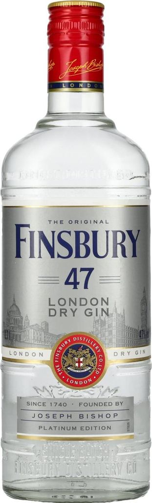 Finsbury Platinum London Dry Gin 47% Vol. 0.7L Produktbild 