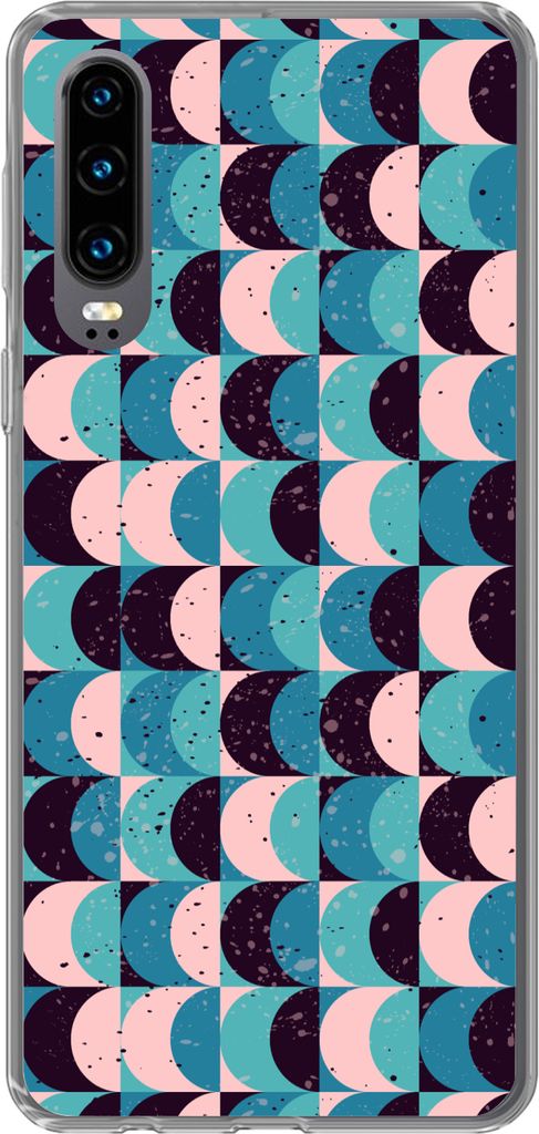 MuchoWow Handyhülle Schutzhülle Hülle für Telefoonhoesje Huawei P30 Mädchen - Farbe - Muster - Mädchen - Kinder - Kinder Silikon Softcase H...