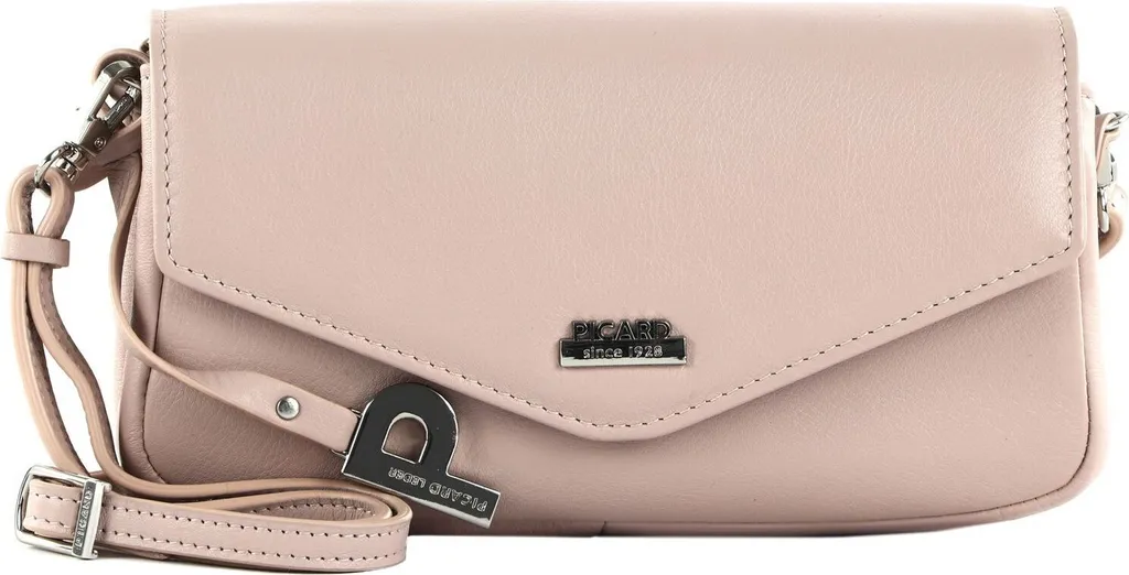 Sac à Épaule Chic pour Cérémonie et Sortie en Cuir Vieux Rose PICARD