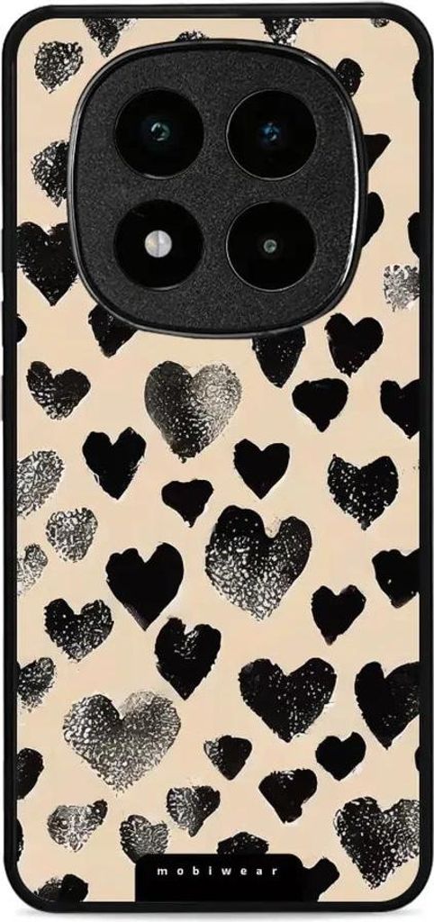 Handyhülle für Xiaomi POCO X7, Mobiwear Glossy Case, Beige Liebe