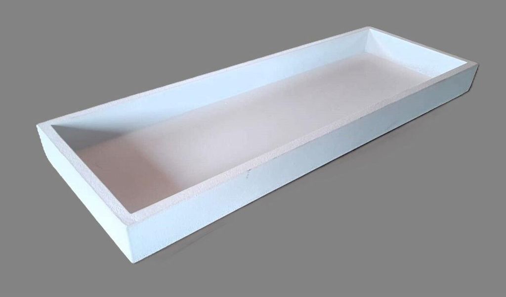 Prodex Plateau rectangle bois blanc 40 x 14 cm Prodex Image du produit 