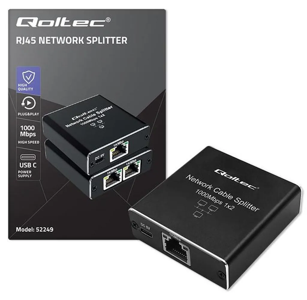 Splitter RJ45 1000Mbps : Solution pour Manque de Ports Ethernet Muraux - 9