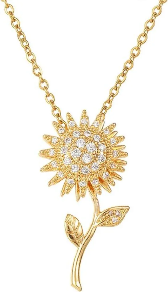 Collier zircone anti-allergie, bijou brillant et durable pour le cou