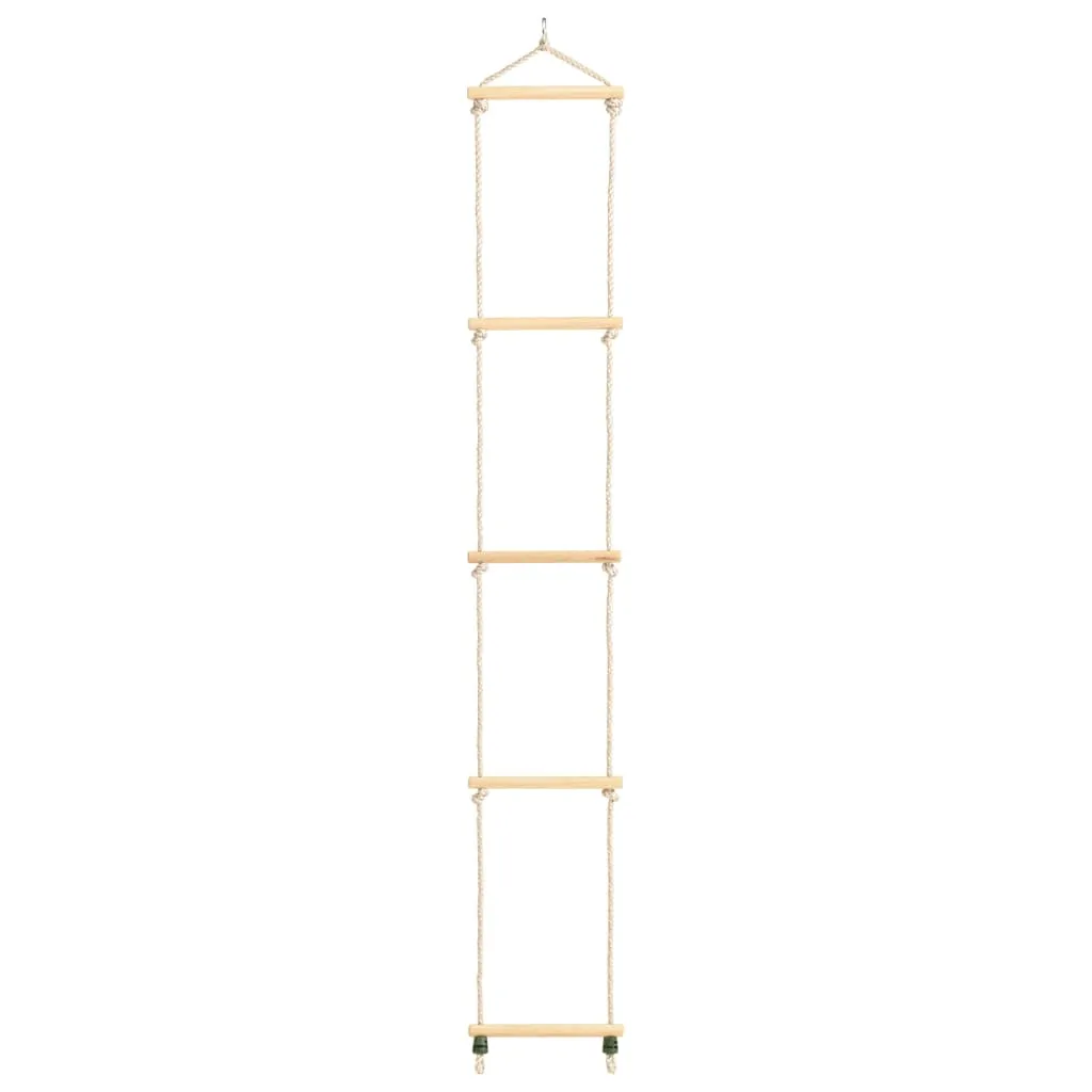 Scala Arrampicata Bambini vidaXL 30x168 cm Legno Massello e PE Certificato