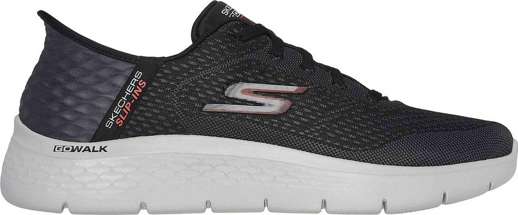 SKECHERS Slip-ins Herren Sneaker schwarz Textil -  Größe: Produktbild 