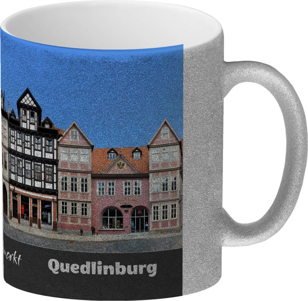streetline Quedlinburg Kornmarkt Tasse