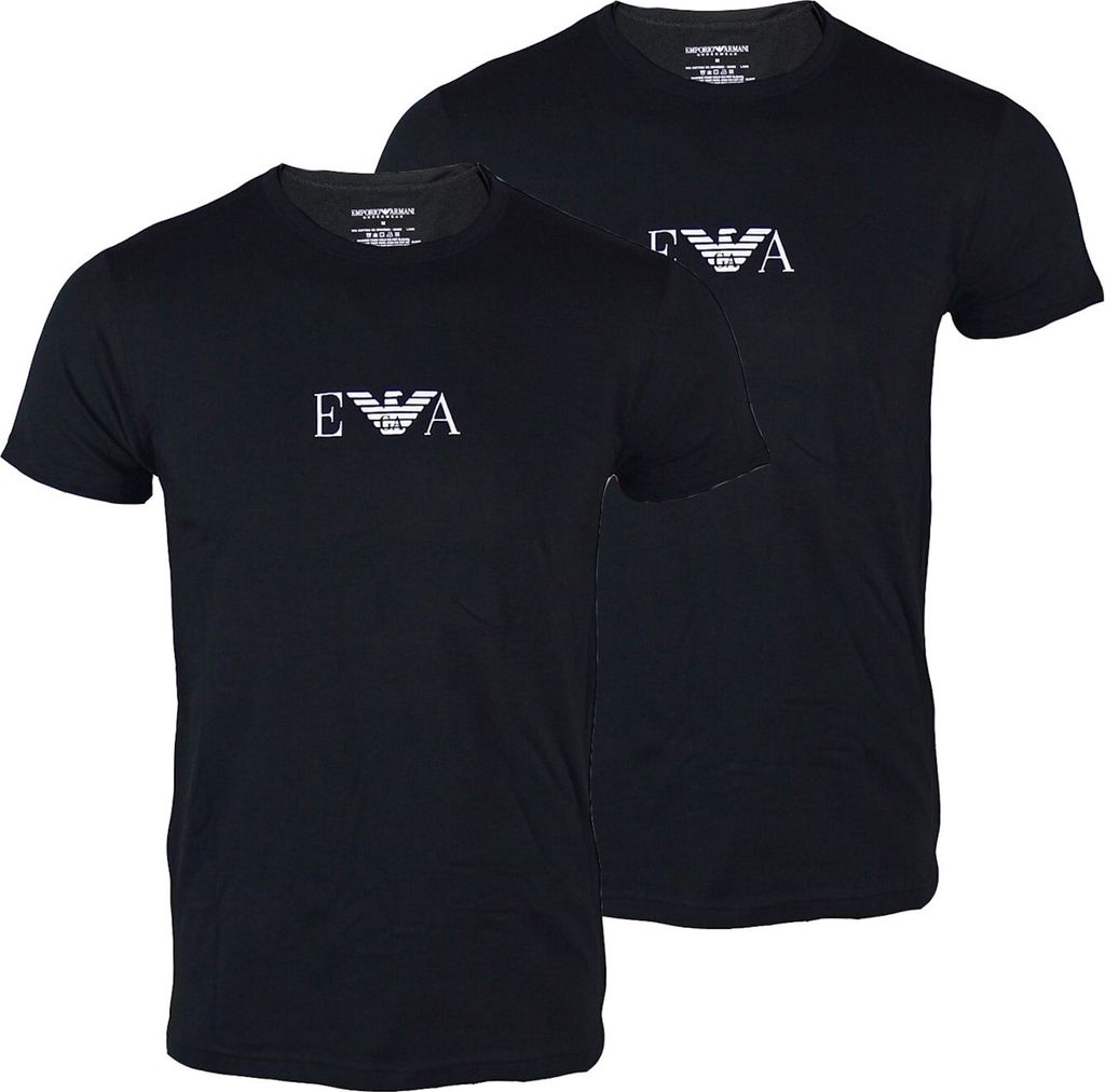 Emporio Armani T-Shirt 2er Pack T-Shirts Rundhals Produktbild 