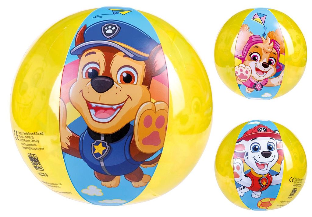 Happy People Paw Patrol Ballon d'eau, gonflé environ 2 Image du produit 