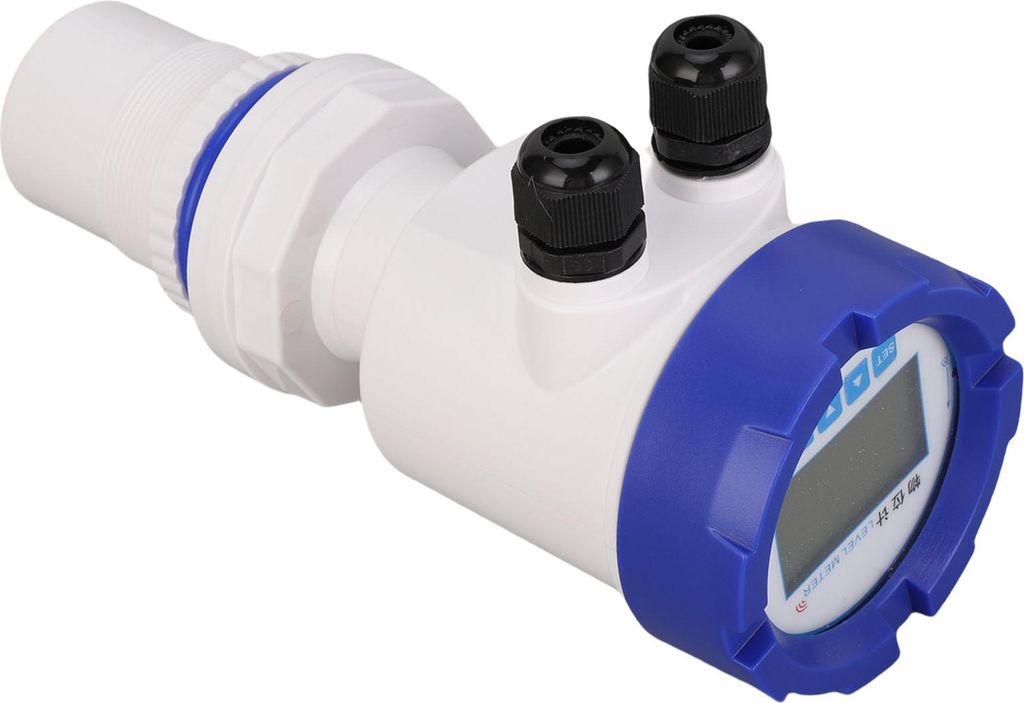 Ultraschall-Wasserstandssensor, digitaler Flüssigkeitstiefenmesser mit LED-Anzeige, 485 Ω, 4–20 mA Analogausgang, Schutzart IP67