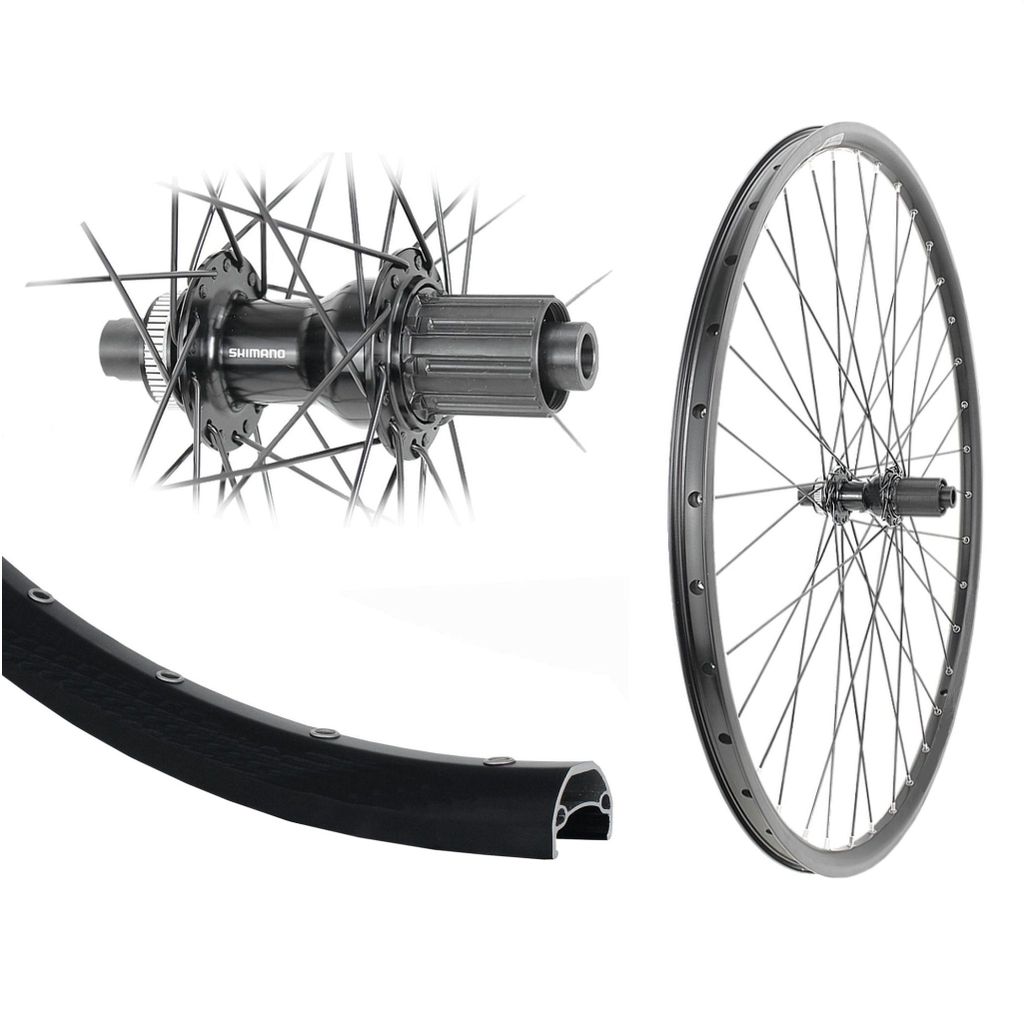 28'' Hinterrad Disc 21-622 Shimano MT410-B Steckachse 12x148 12-fach Microspline
