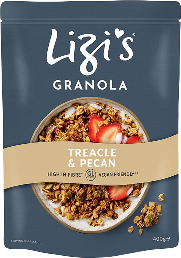 LIZI's Granola, Treacle & Pecan 400g Produktbild 