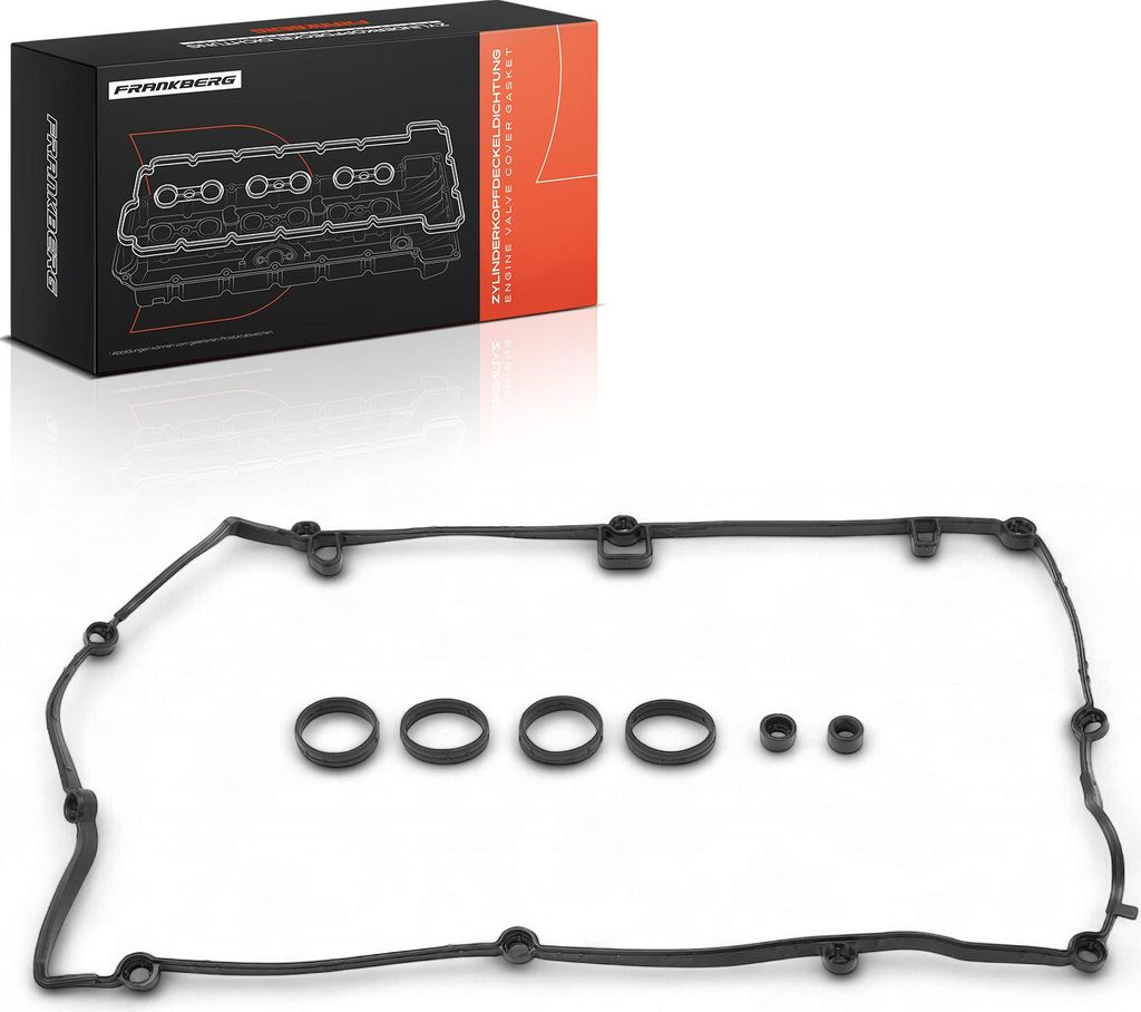 Frankberg 1x Ventildeckeldichtung Satz für BMW 1er F20 F21 3er F30 F80 F31 Citroën C5 Aircross A Bj ab 2007