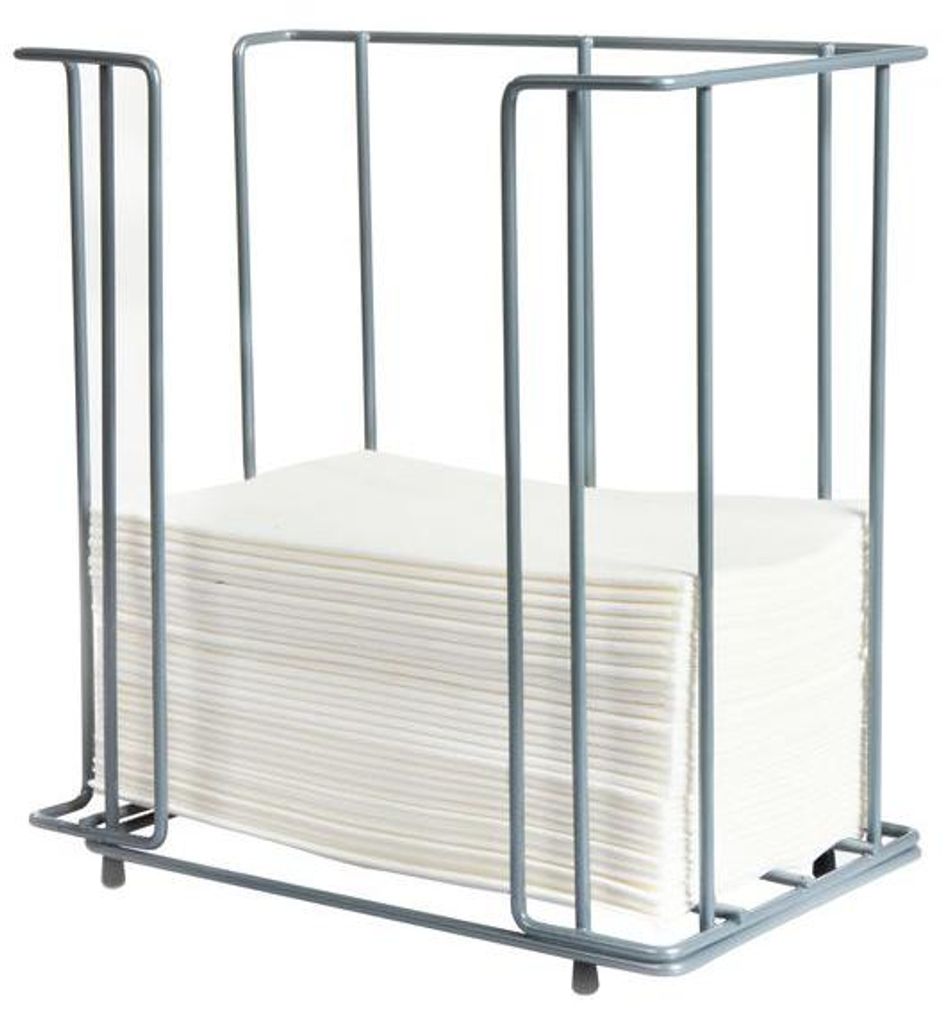1x DUNI Serviettenspender (1/8), Metall for 40 cm