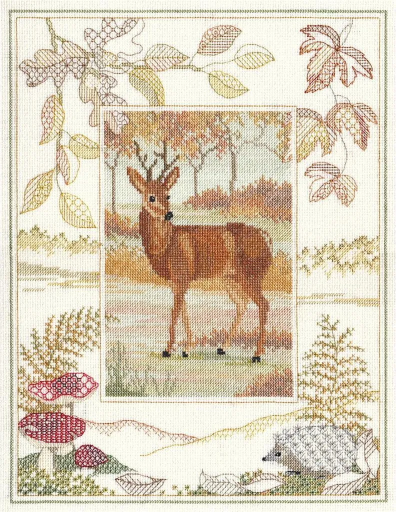 Réussir sa Broderie Cerf Hirsch avec le Kit Complet Bothy Threads