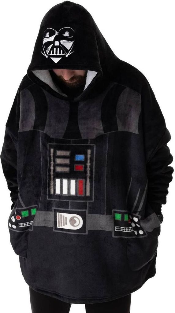 Star Wars - Deckenhoodie für Herren/Damen Uni NS8756 (Einheitsgröße) (Schwarz)