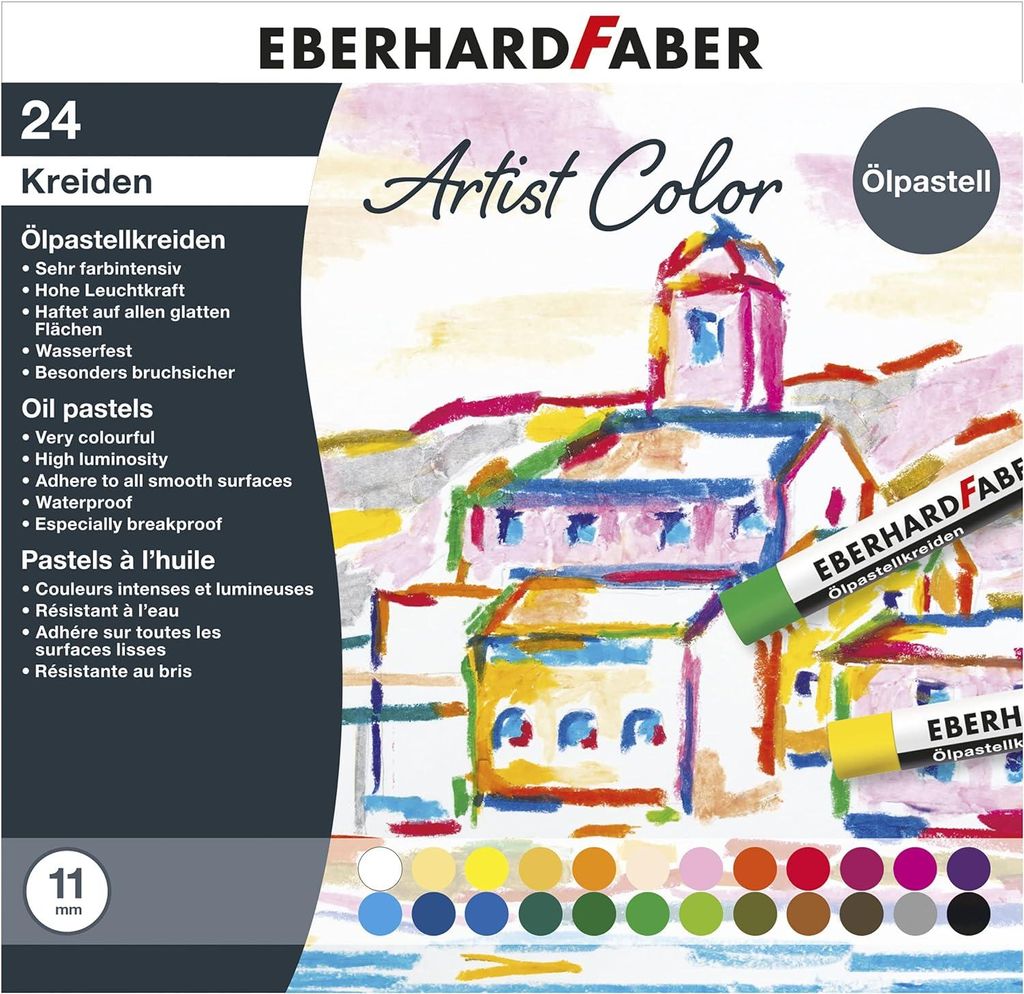 EBERHARD FABER 522024 Pastello a olio EBERHARD FABER Artist Immagine del prodotto 