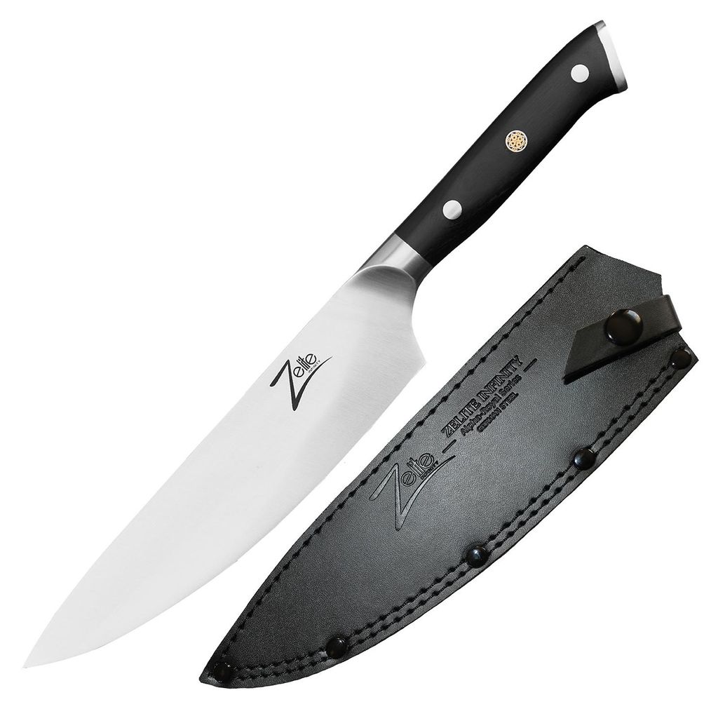 Zelite Couteau Cuisine, Couteau de Chef en Acier Image du produit 