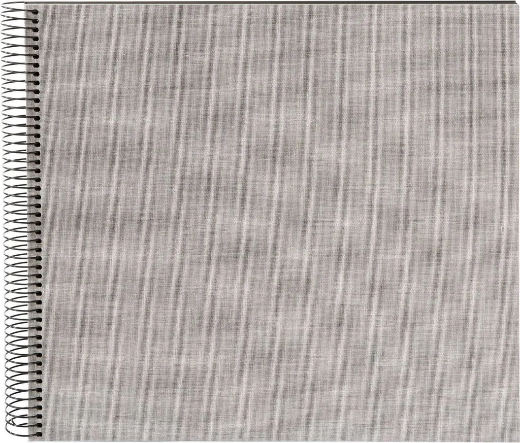 Album a spirale Goldbuch Summertime grigio 35x30 cm 40 pagine nere