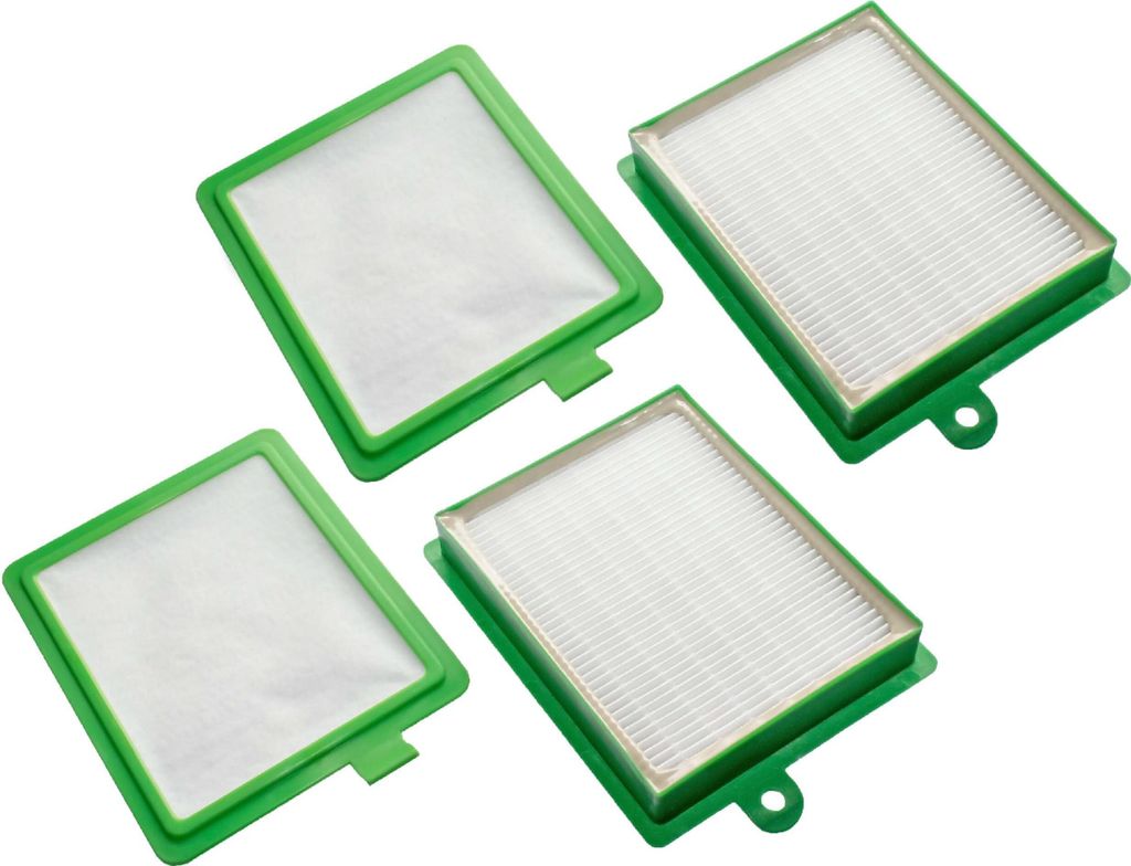 vhbw 2x HEPA-Filter, 2x Mikrofilter kompatibel mit AEG Electrolux Excellio, AVQ 2220 ... 2250, Ergospace Staubsauger