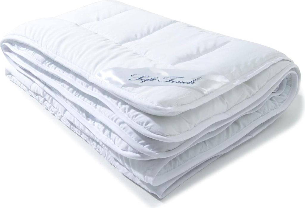 aqua-textil Soft Touch Ganzjahres Bettdecke 135 x 200 cm Steppdecke ca 1000g Füllung atmungsaktiv Decke Winter Sommer