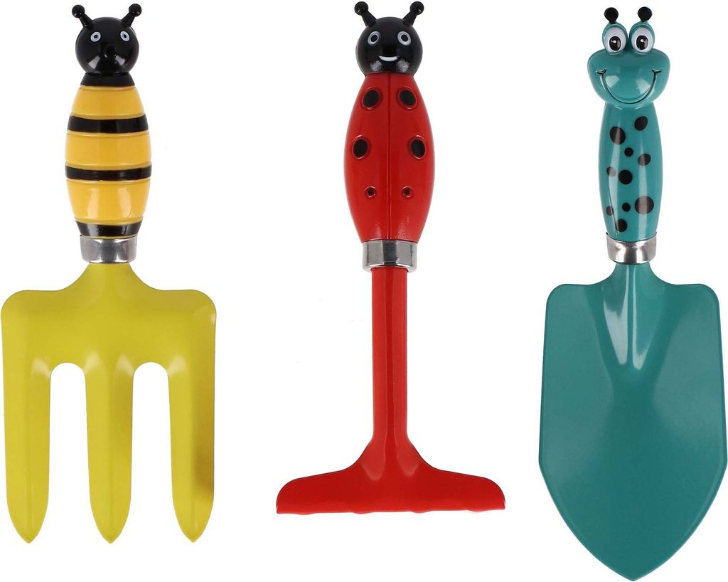 Gartenwerkzeug "Insekten" fr Kinder 3er Set