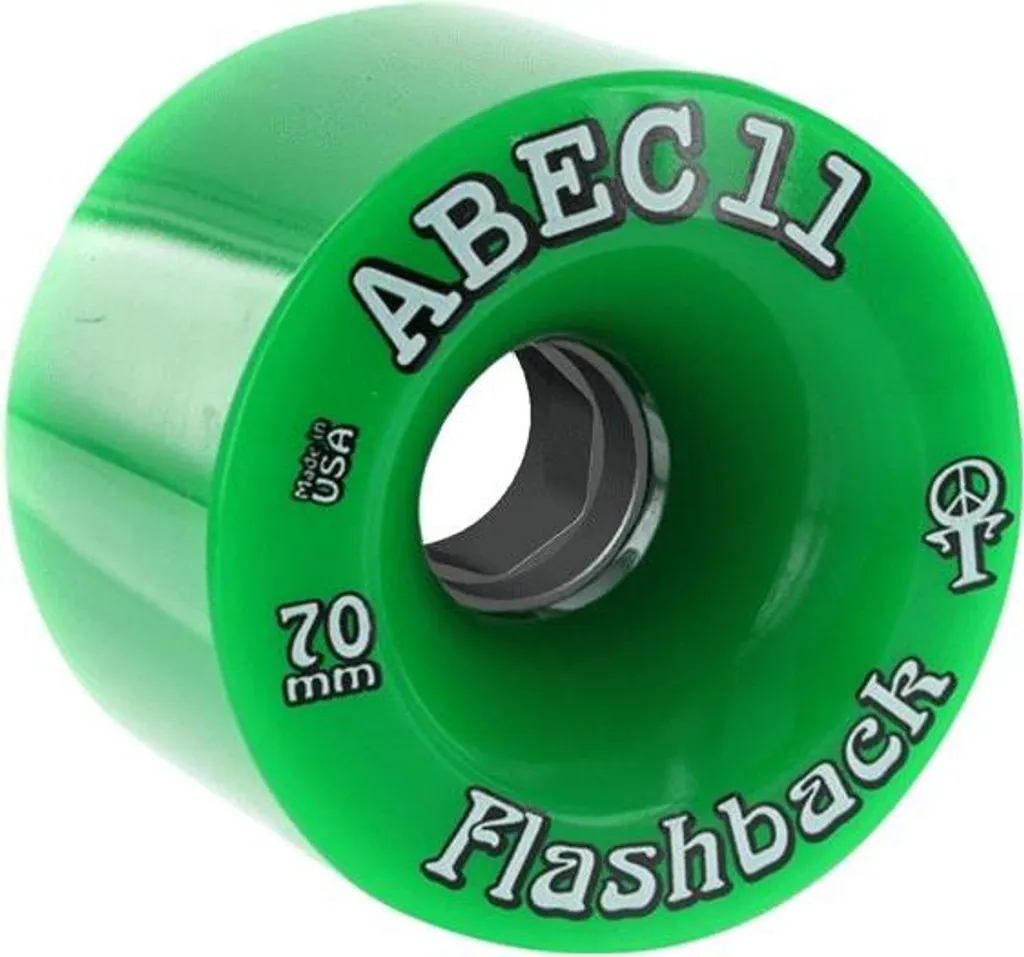 Roues Skateboard Flashback 70mm pour Confort de Glisse sur Bitume