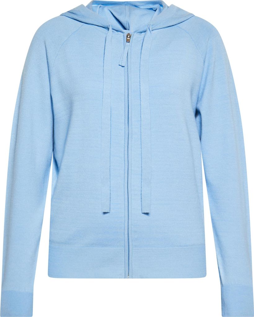 SANIKA damen kapuzenpullover - hellblau, M