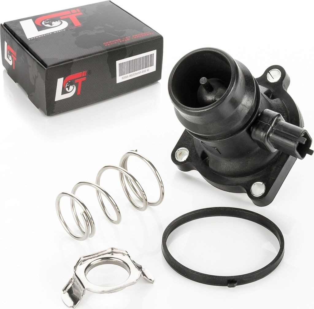 Thermostatgehäuse Kühlmittel Sensor 103 °C Dichtung für CHEVROLET OPEL 1.2 1.4