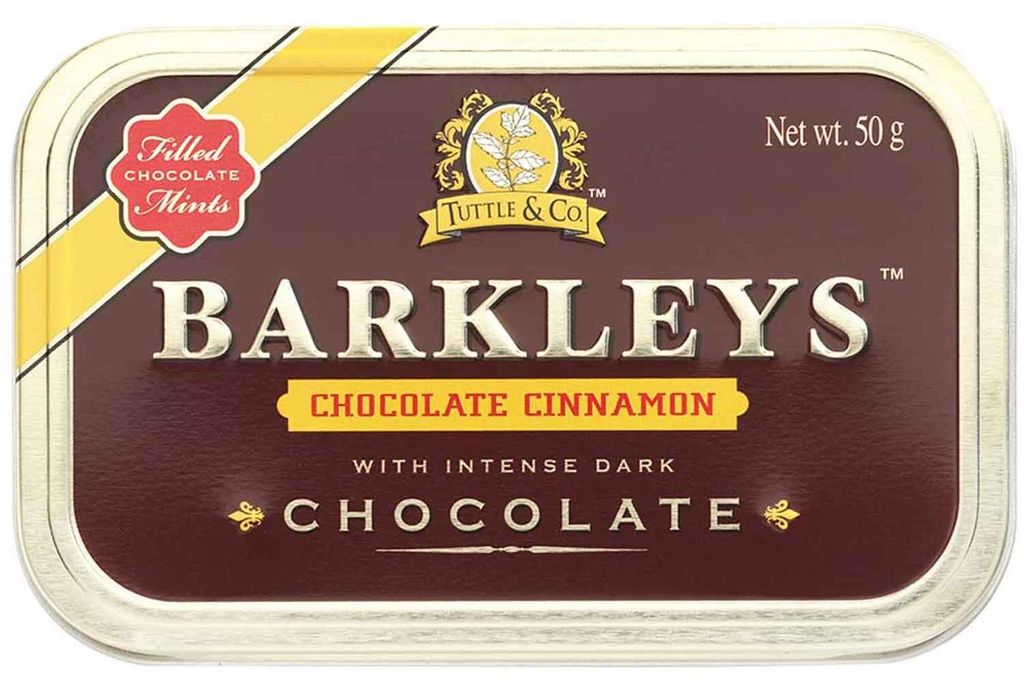 Barkleys Chocolate Cinnamon Dragees con cioccolato fondente Immagine del prodotto 
