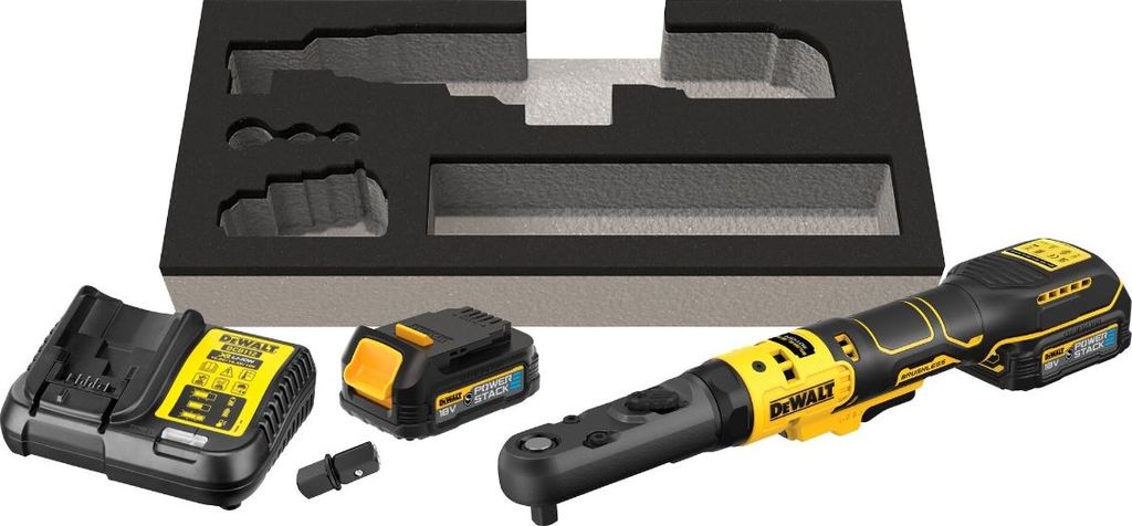 DEWALT Akku-Ratsche, 3/8-1/2Z, 18V / 1,7Ah Image du produit 