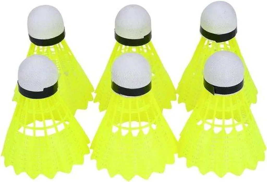 Volants nylon badminton spécial salle et extérieur - Pack entraînement club