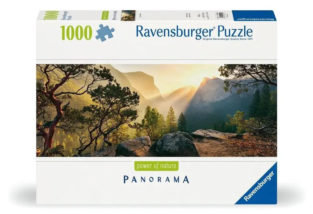 Puzzle 1000 pièces sans reflets ni fausses pièces Yosemite