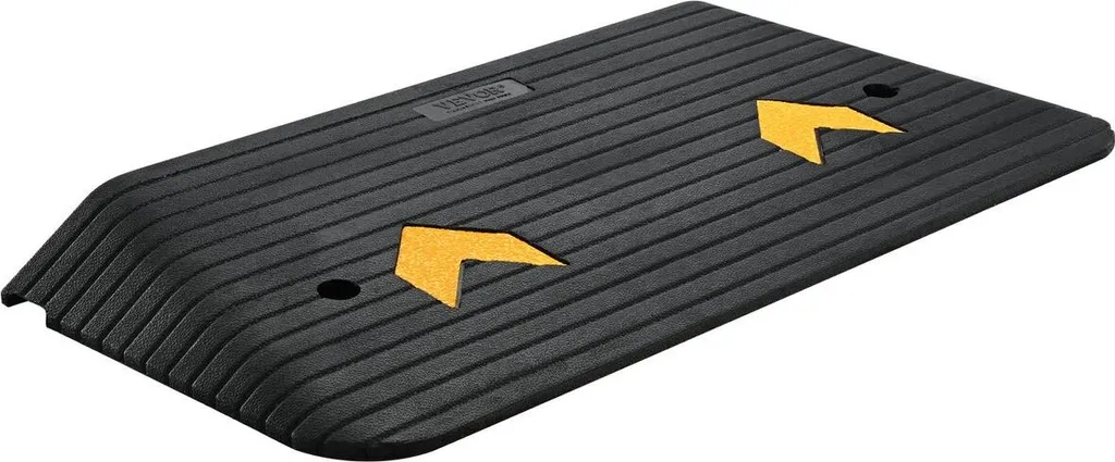Rampe de trottoir en caoutchouc naturel pour voiture et véhicule PMR