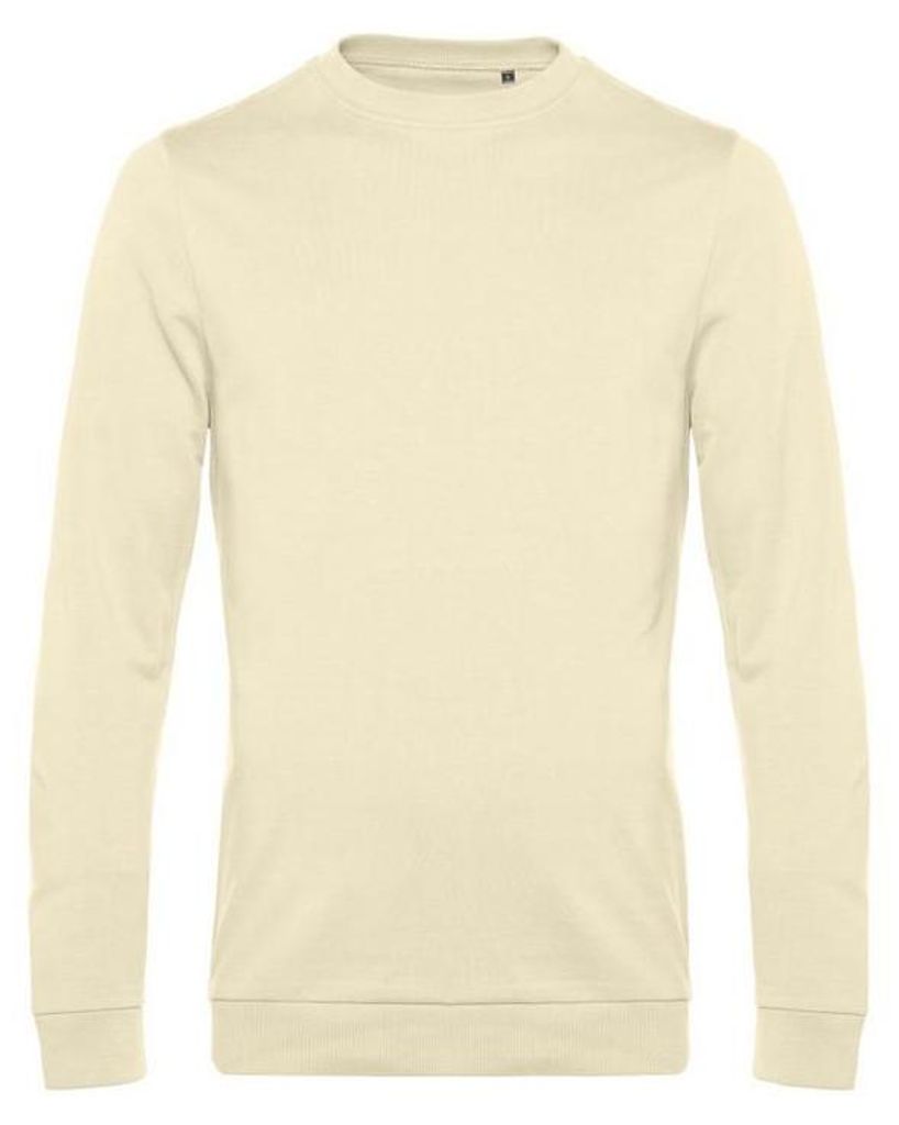 B&C - Sweatshirt für Herren angesetzte Ärmel FK146 (XL) (Hellgelb)