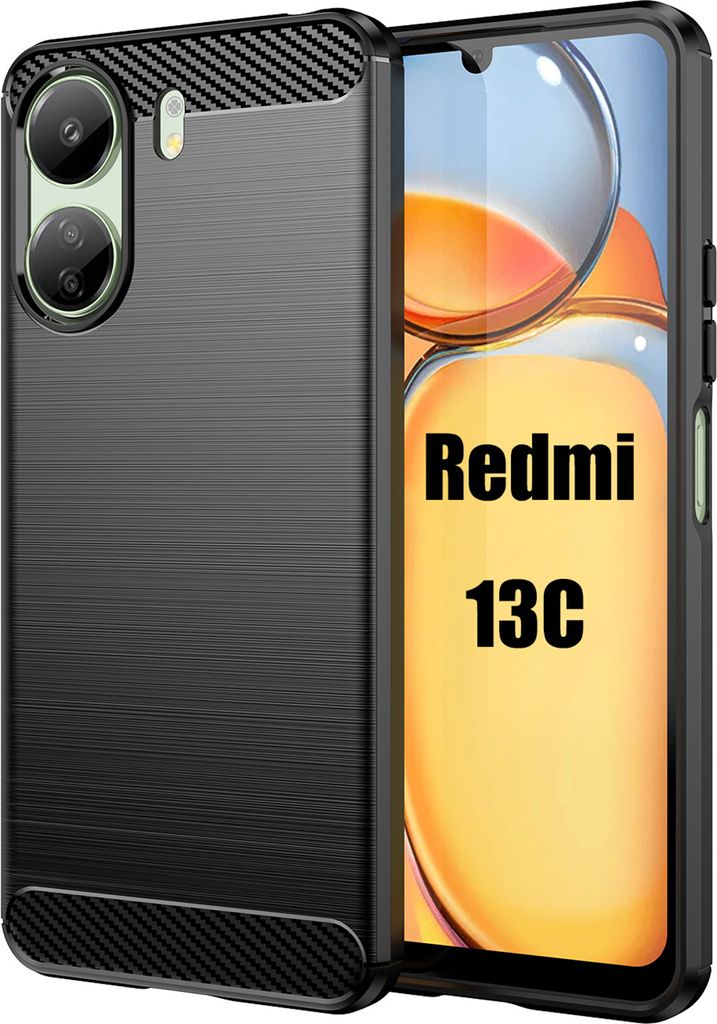betterfon Custodia per Xiaomi Redmi 13C/Poco C65, in pelle PU