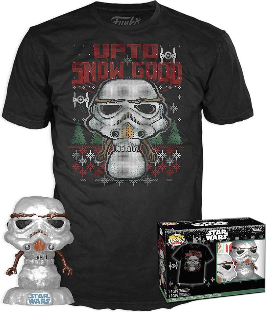 Funko Stormtrooper Pop & Tee Weihnachten S S