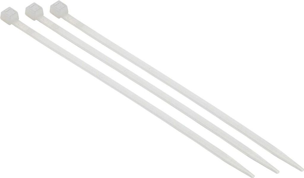 EFB Kabelbinder 165mm,100er-Beutel, transparent,Breite 2.6mm