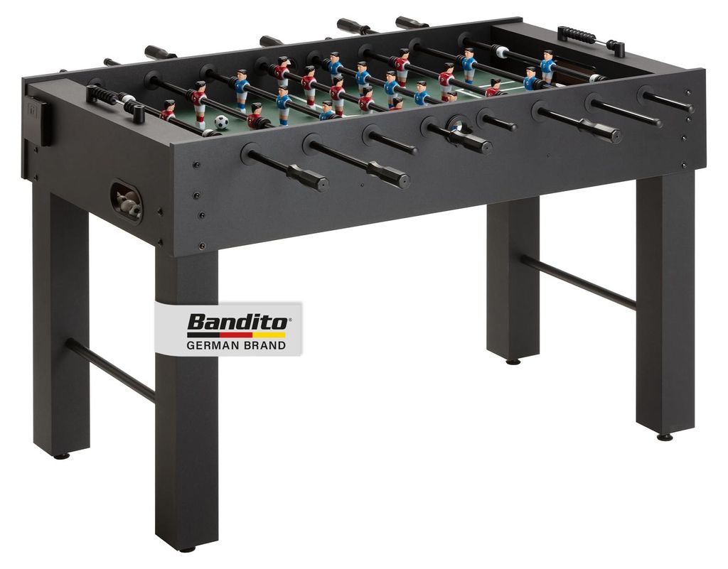 Bandito Kickertisch Rapido, hochwertiger Tischfußball, Produktbild 