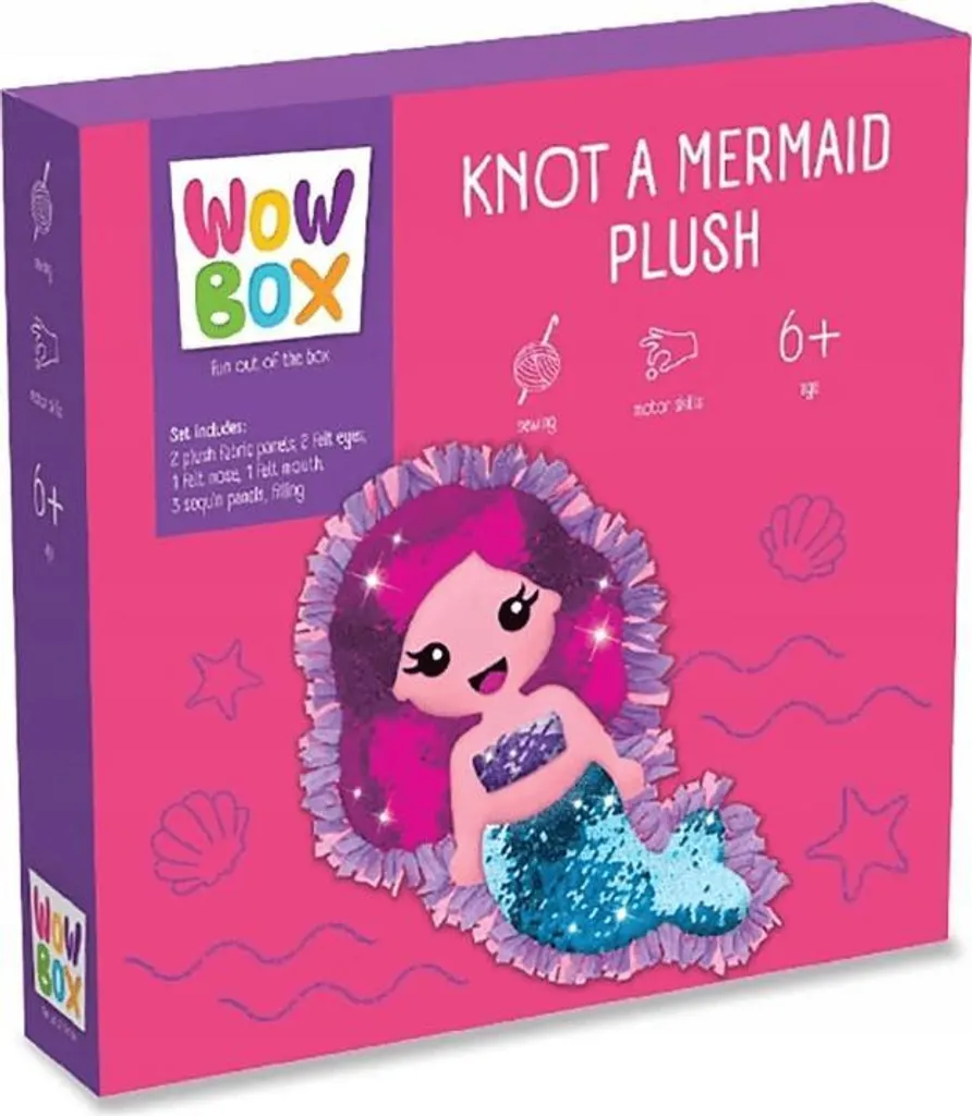 Wow Box Set d'oreillers sirène WOW 127207 - Pack de coussins magiques