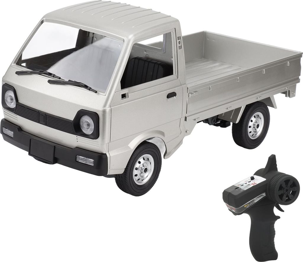 RC Truck Kunststoff Elektronische Komponenten 7.4V 500mah Vollproportional 35m Remote Distance RC Car Silber